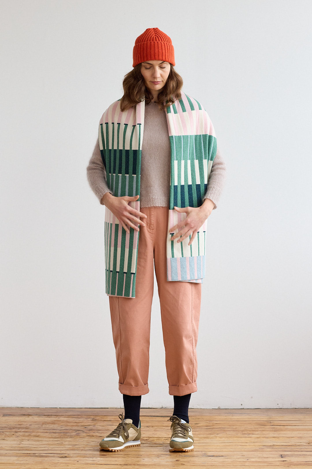 Scarf "Harbour" - Willow & Seashell