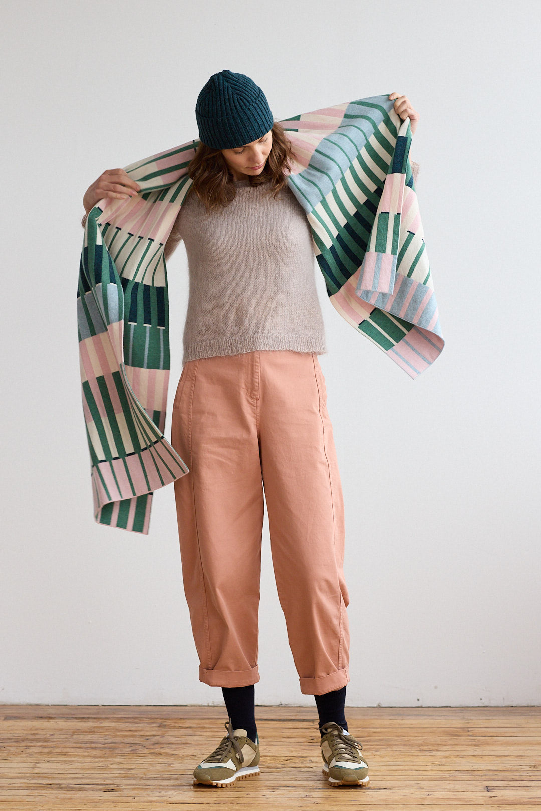 Scarf "Harbour" - Willow & Seashell