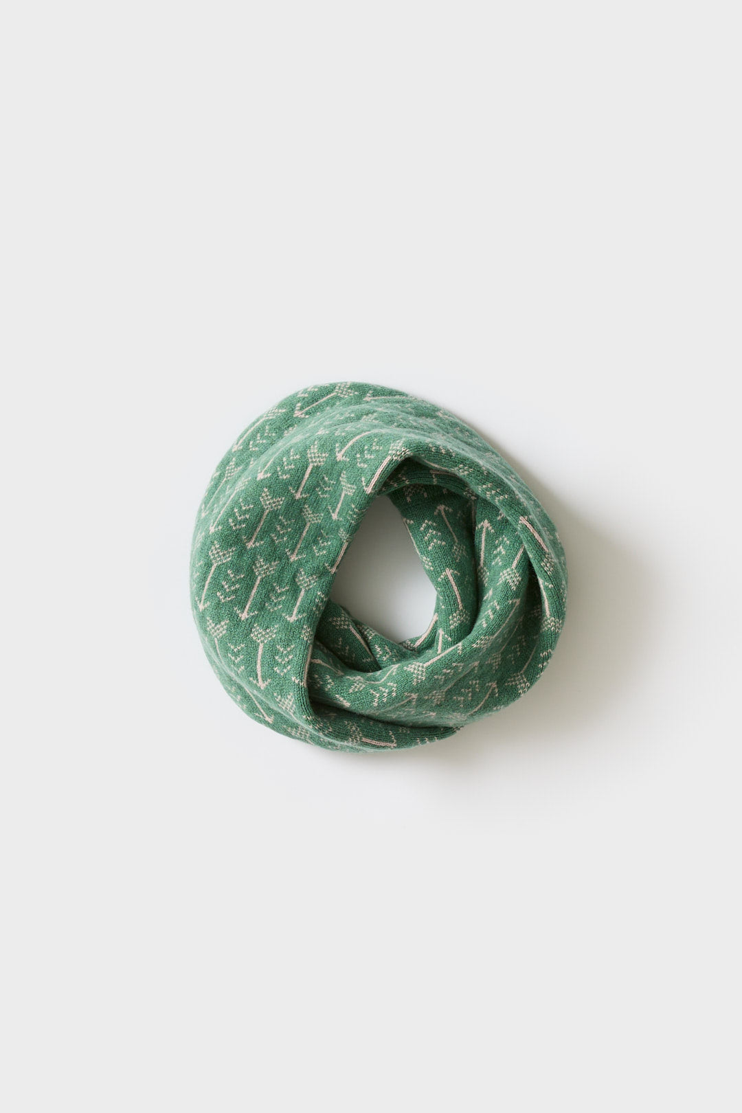 Circle Scarf "Arrow" - Willow & Seashell