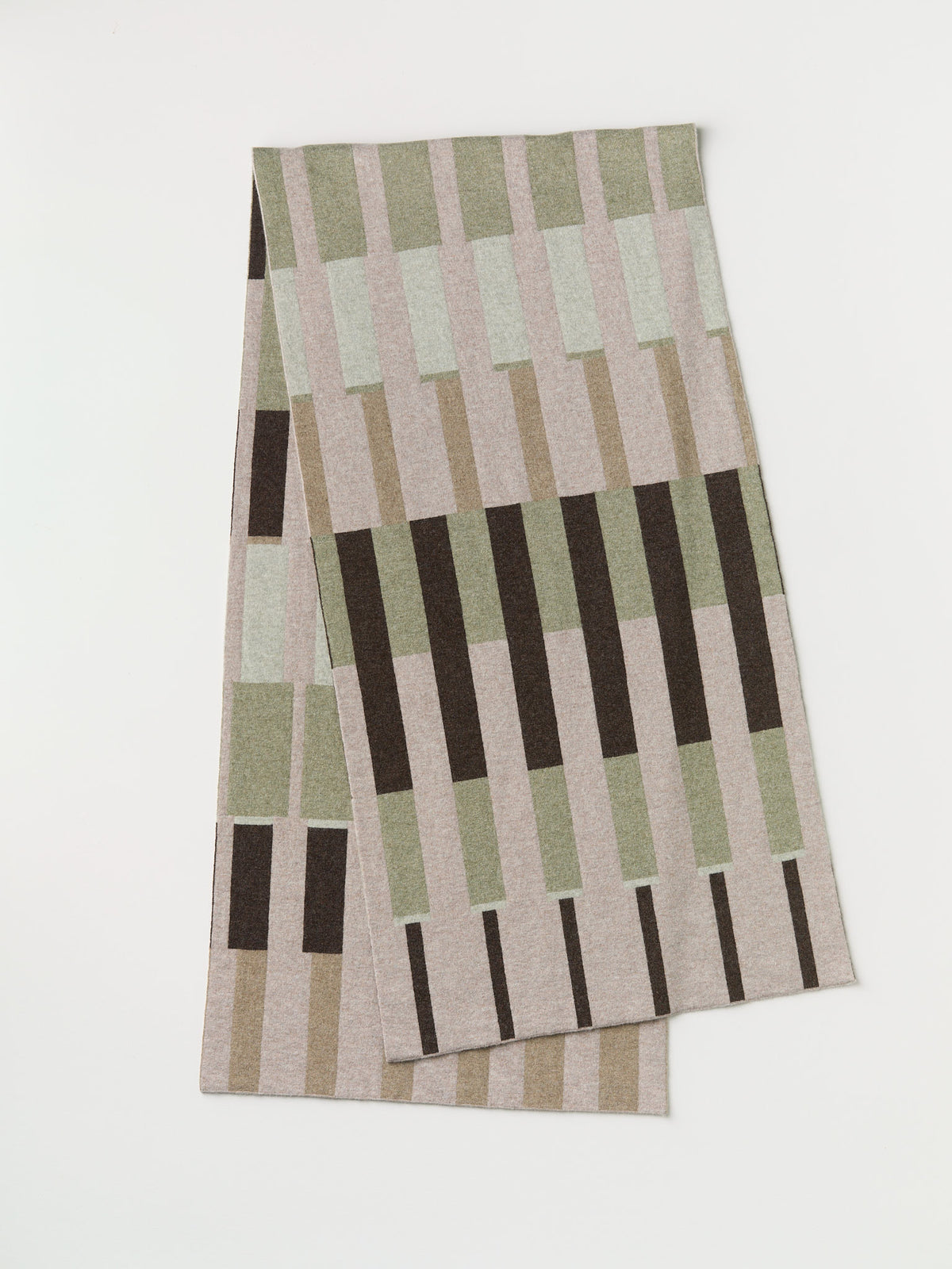 Scarf "Harbour" - Dulse, Loam, Seagrass