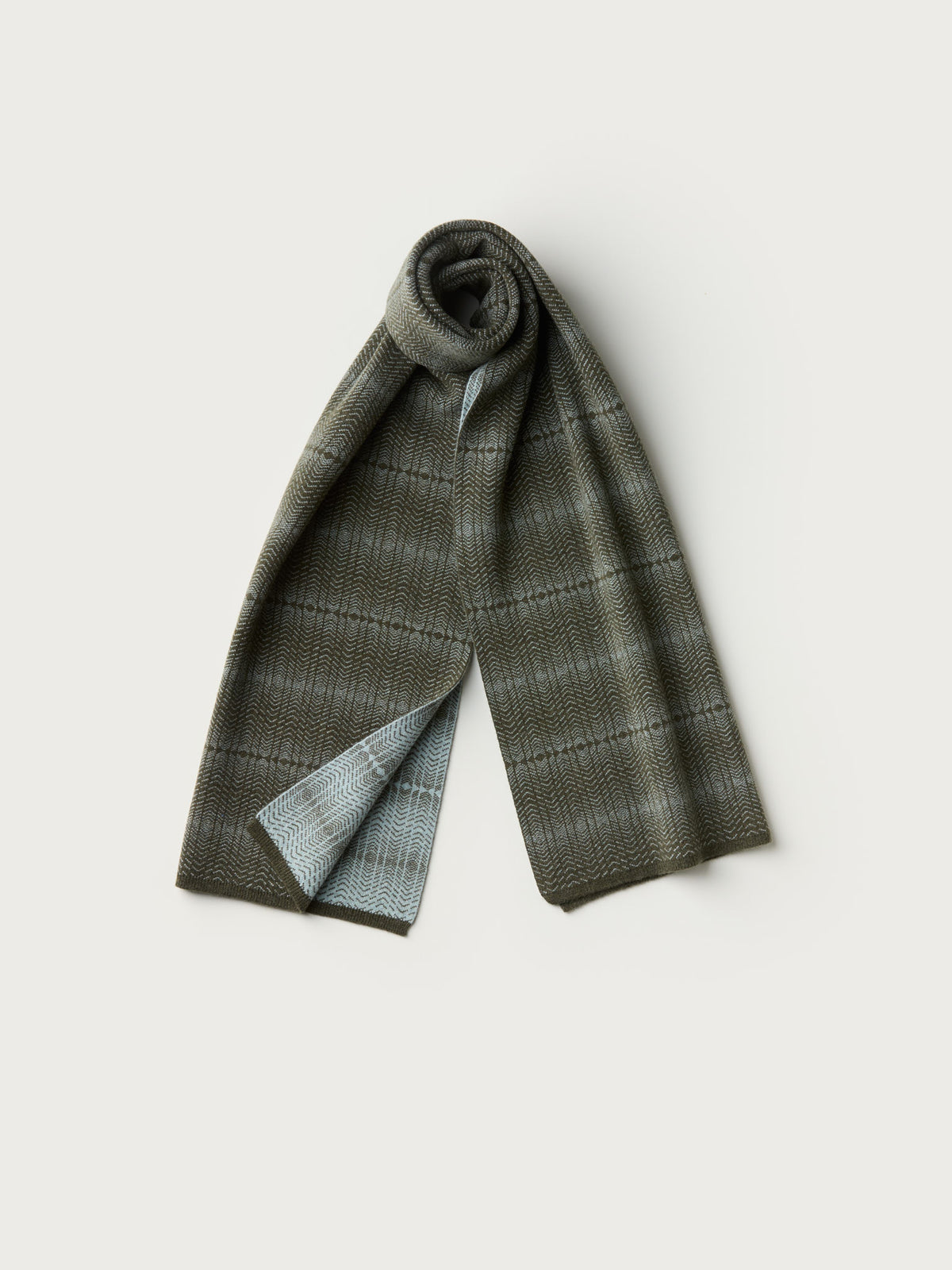 Scarf "Brackish" - Nettle & Haar