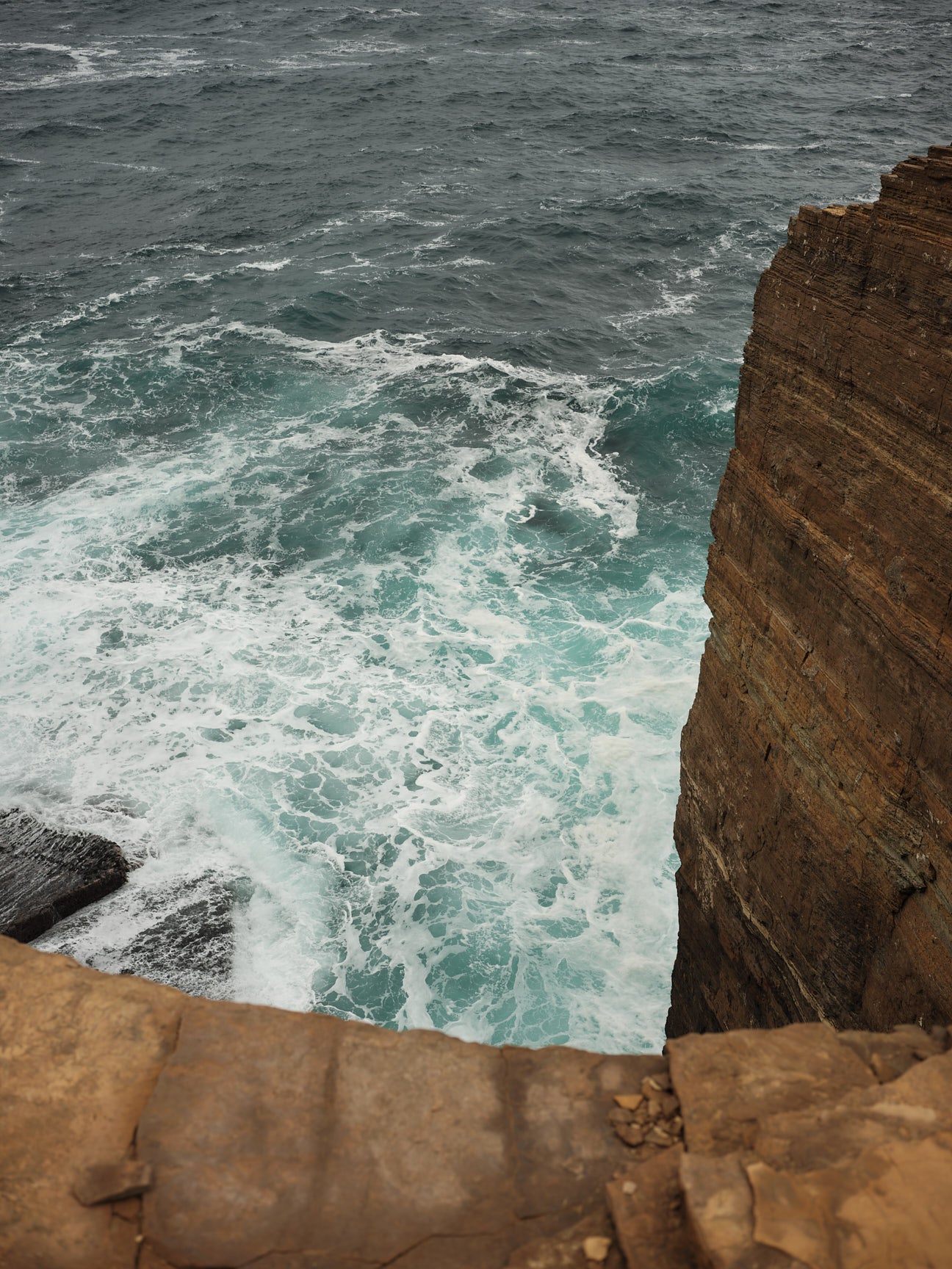 Scarf "Acre" - North Sea, Willow, Moss