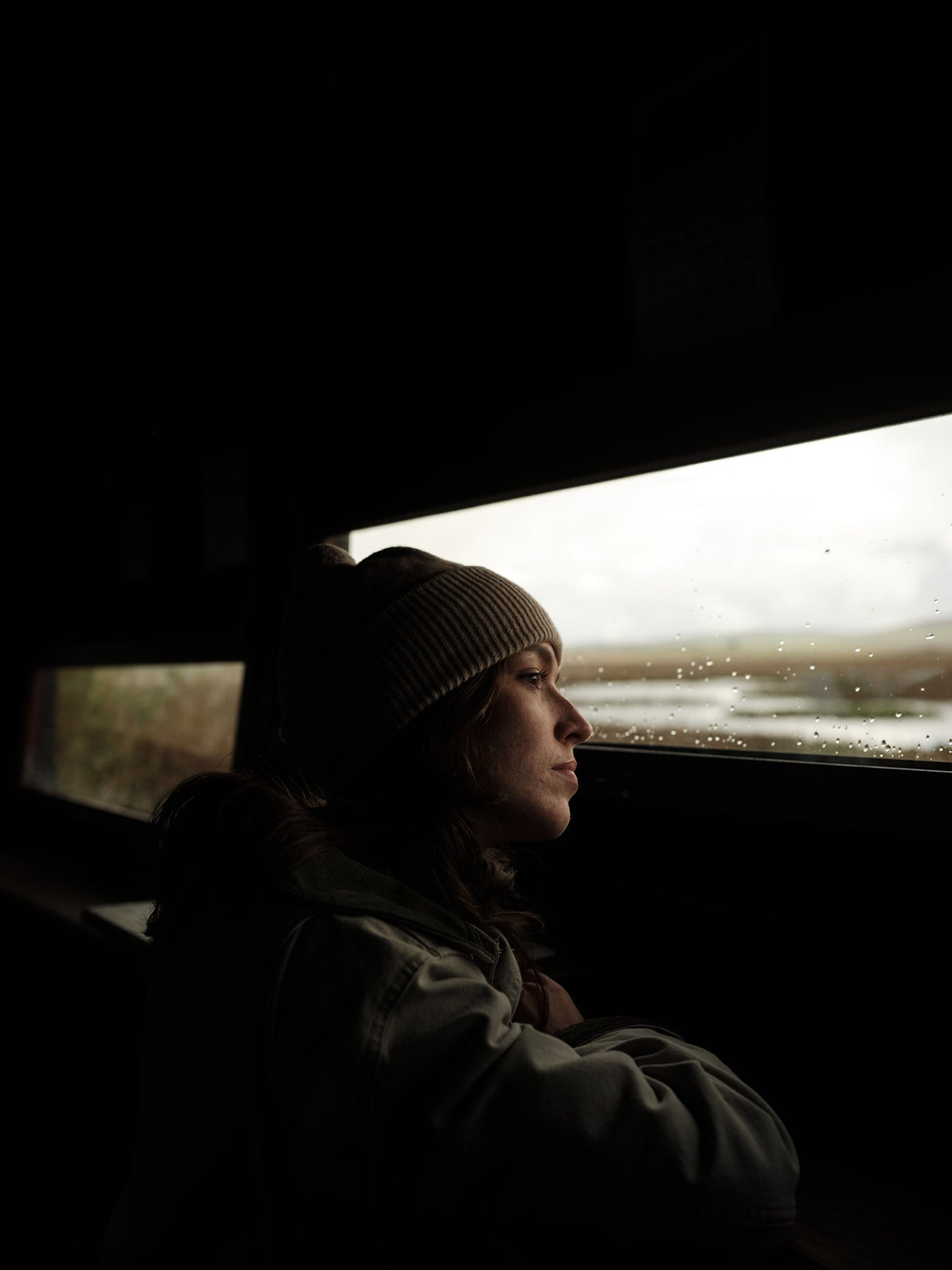 Pom Hat "Arrow" - Oat & Rosehip