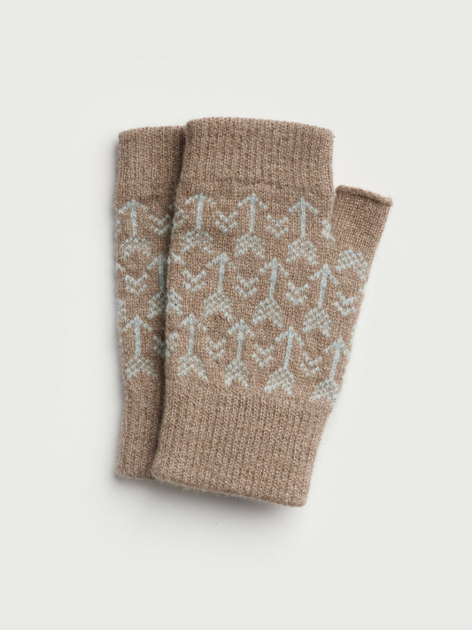 Fingerless Mitten "Arrow" - Wren & Haar