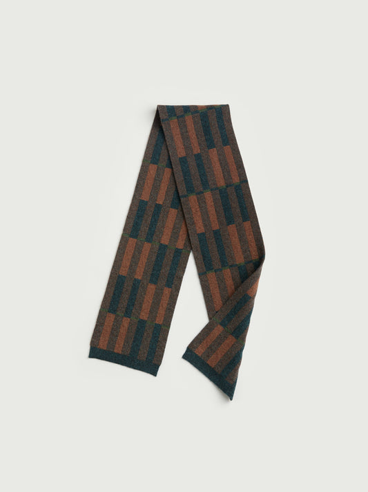 Small Scarf "Garden" - Hazelnut & Ink Pre Order