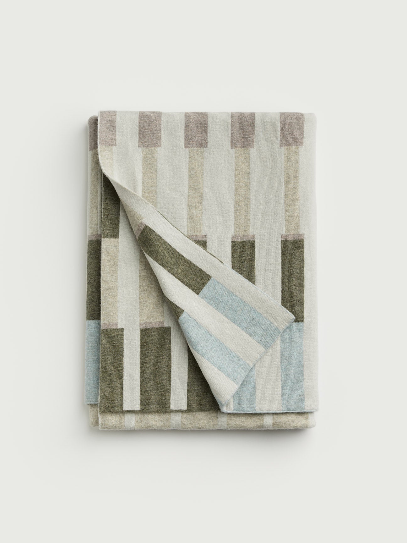 Blanket "Harbour" - Paper, Moss, Haar