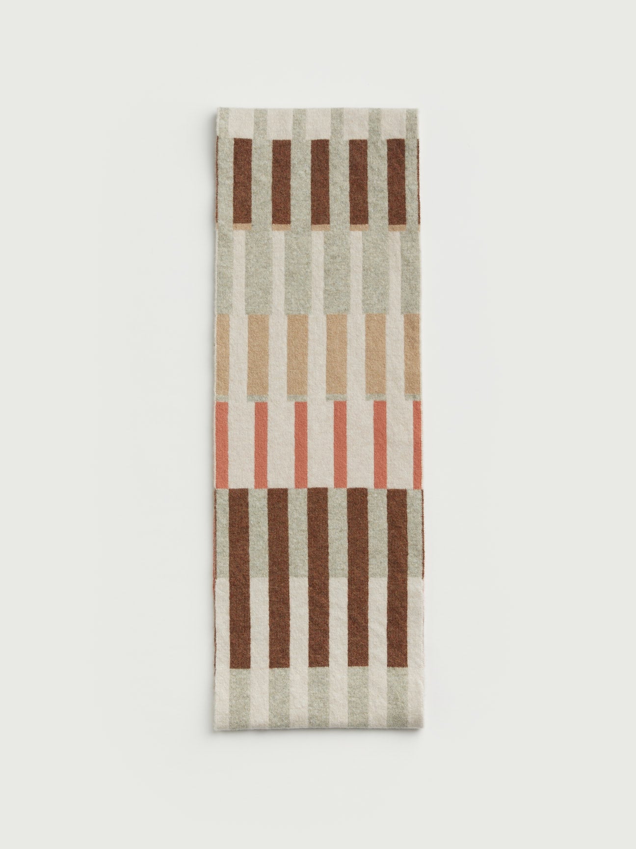 Circle Scarf "Harbour" - Hazelnut, Rosehip, Barley