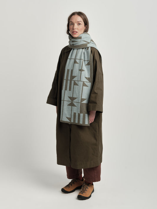 Scarf "Keel" - Moss & Haar