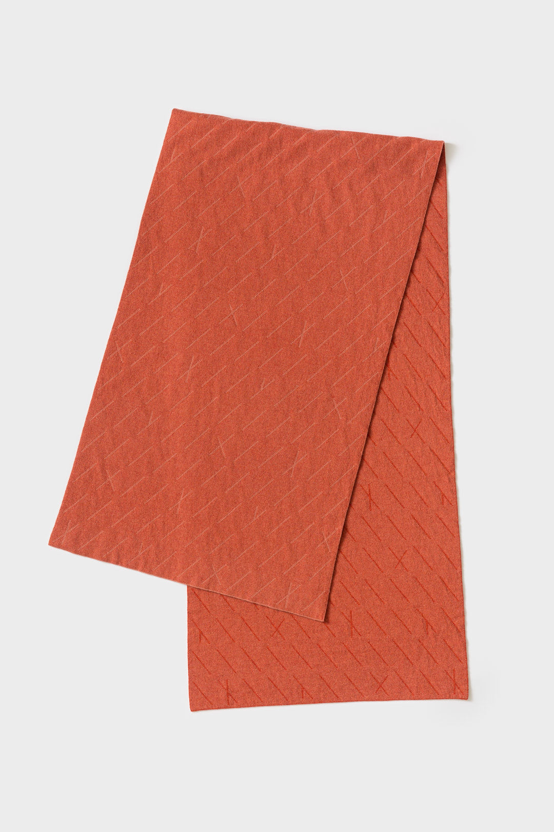 Scarf "Forest" - Rust & Rosehip
