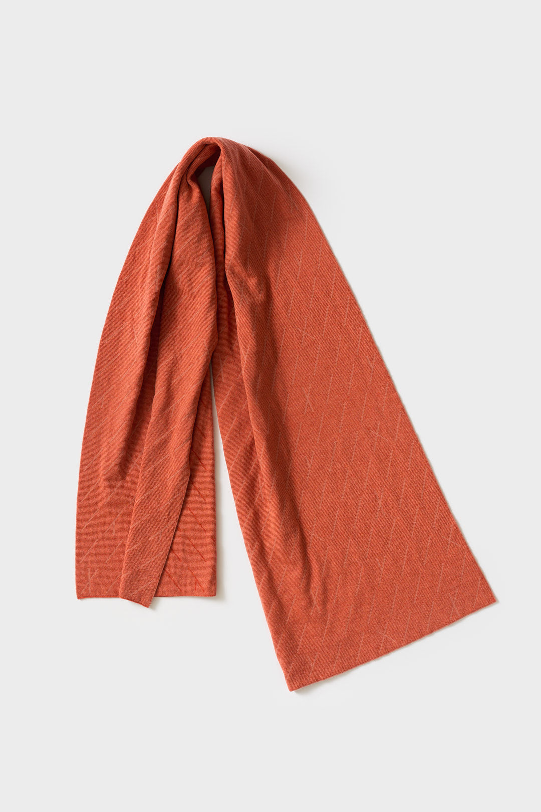 Scarf "Forest" - Rust & Rosehip