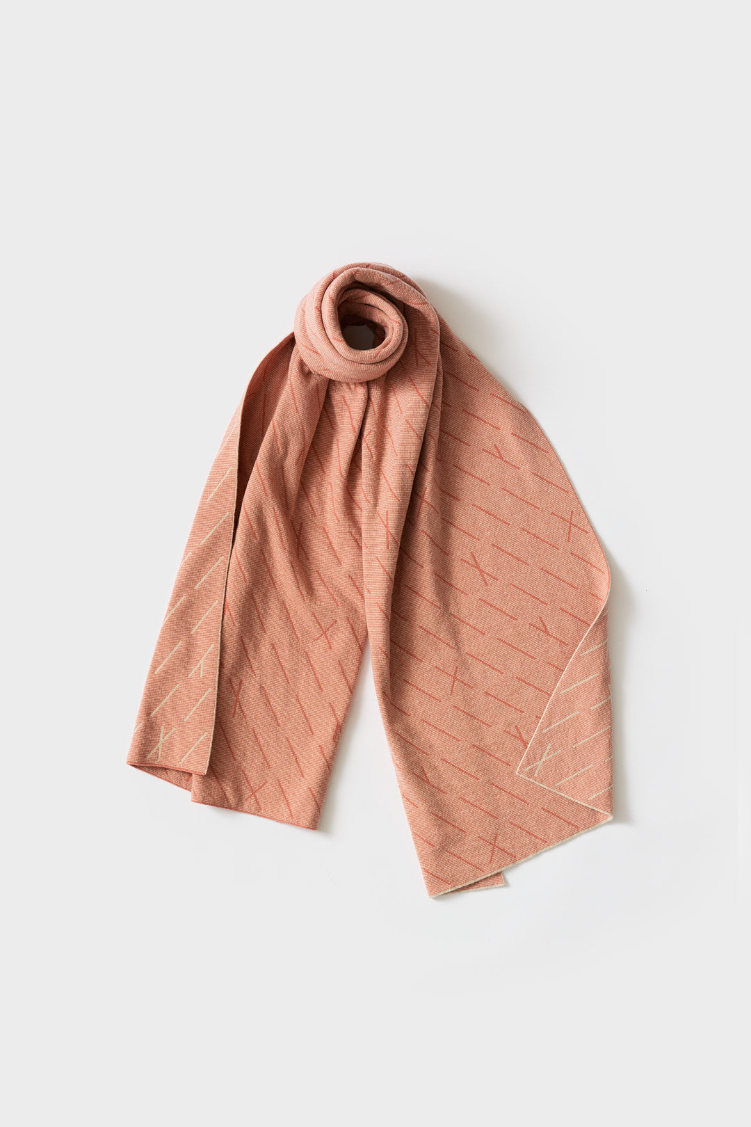 Scarf "Forest" - Rosehip & Oatmeal