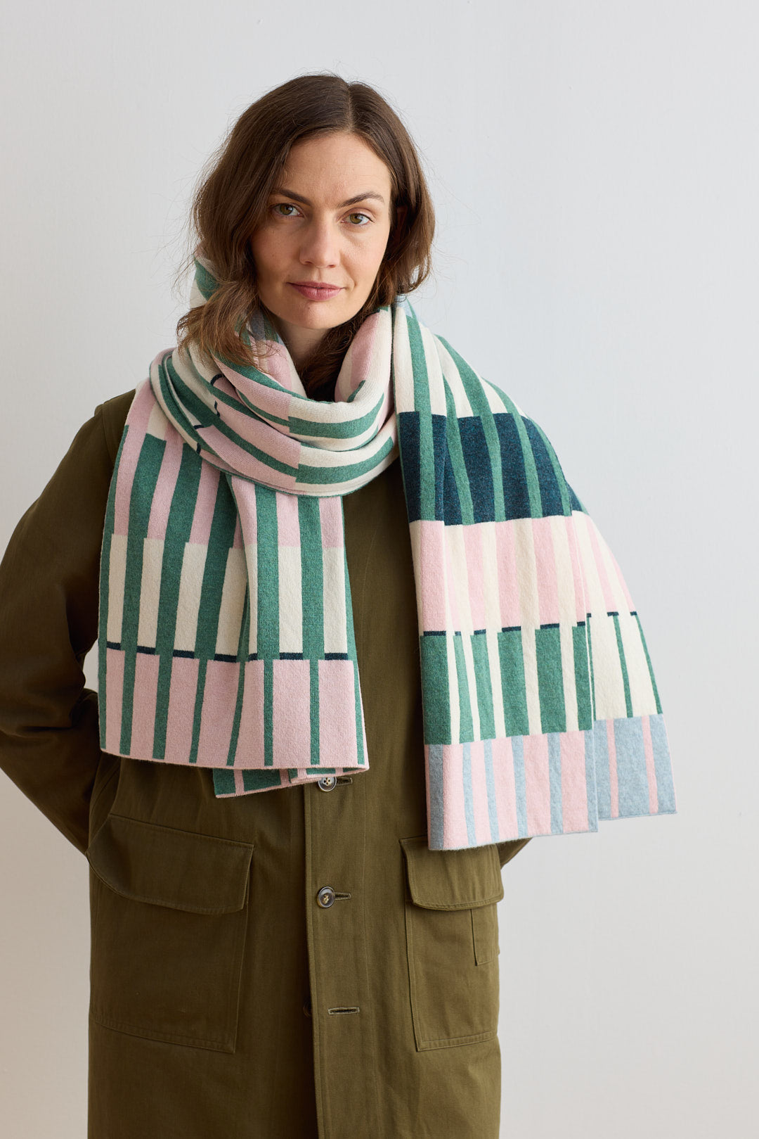 Scarf "Harbour" - Willow & Seashell
