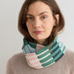 Circle Scarf "Harbour" - Willow & Seashell