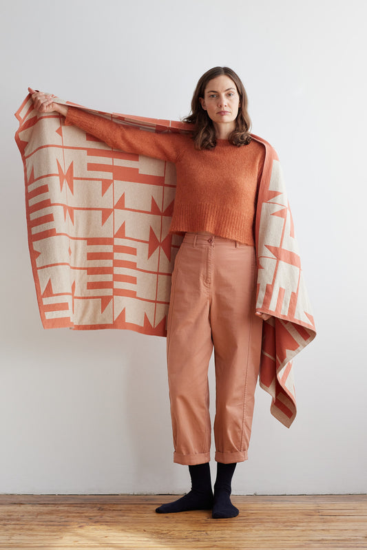 Blanket "Keel" - Rosehip & Oatmeal