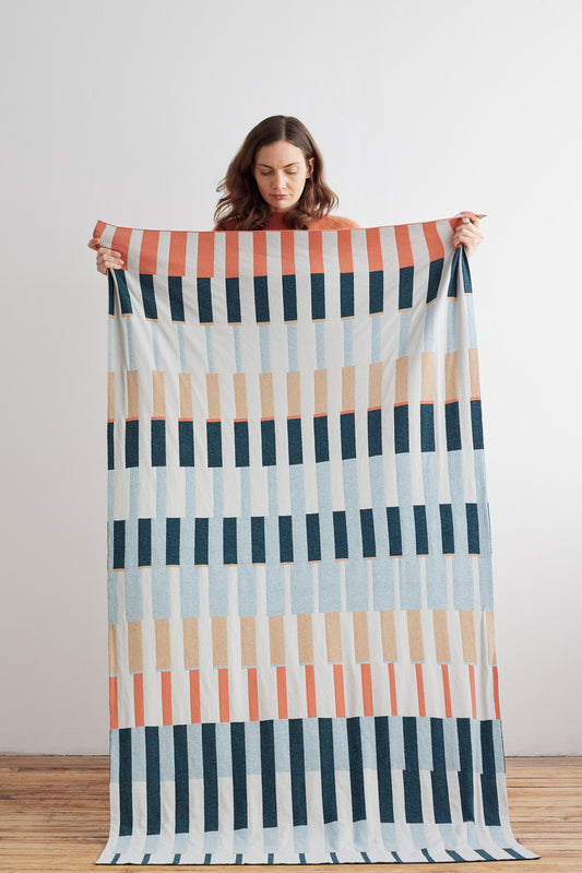 Blanket "Harbour" - Ink & Rosehip