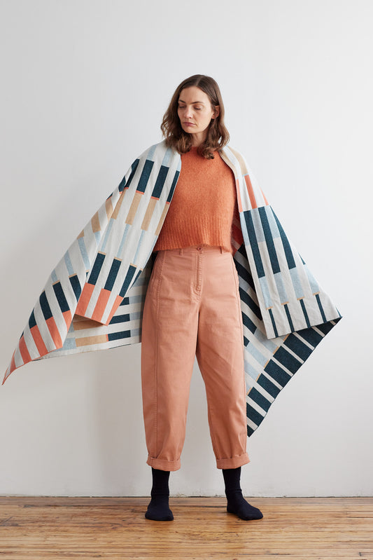 Blanket "Harbour" - Ink & Rosehip