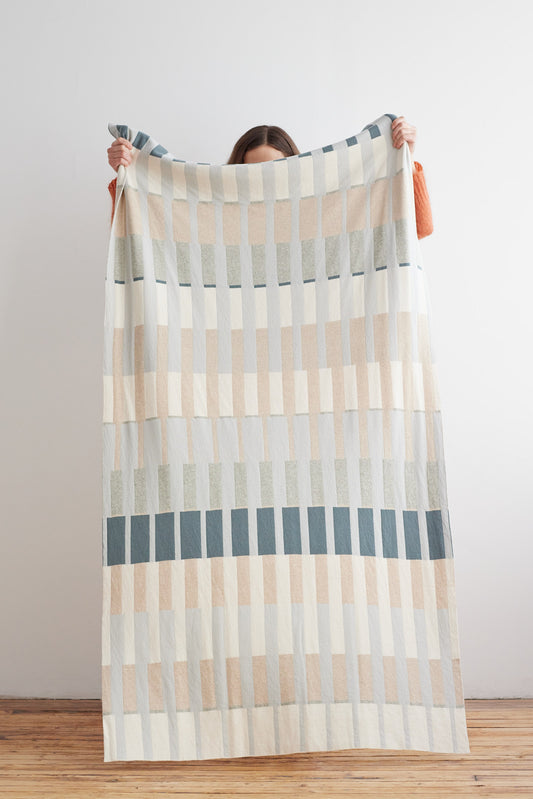 Blanket "Harbour" - Aspen & Oatmeal