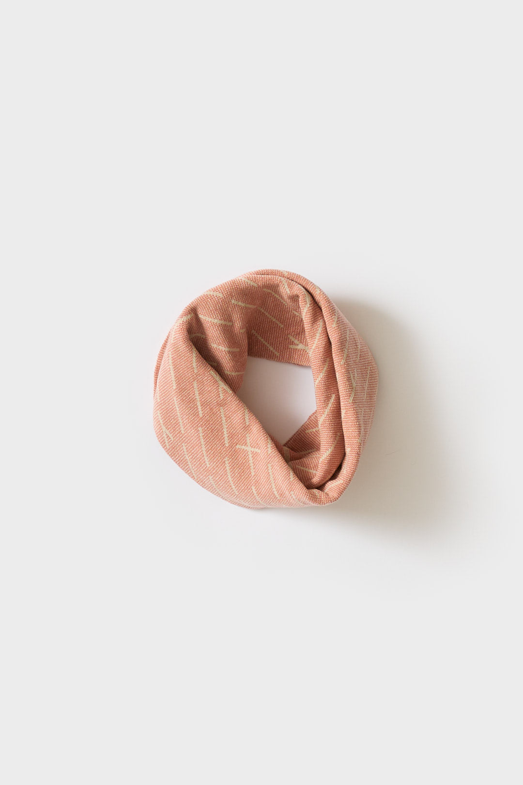 Circle Scarf "Forest" - Rosehip & Oatmeal