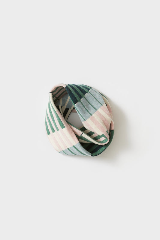Circle Scarf "Harbour" - Willow & Seashell