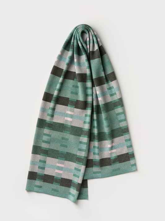 Scarf "Stockholm" - Willow, Loam, Seashell