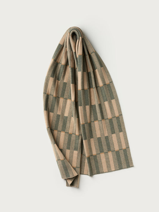 Scarf "Garden" - Barley & Moss