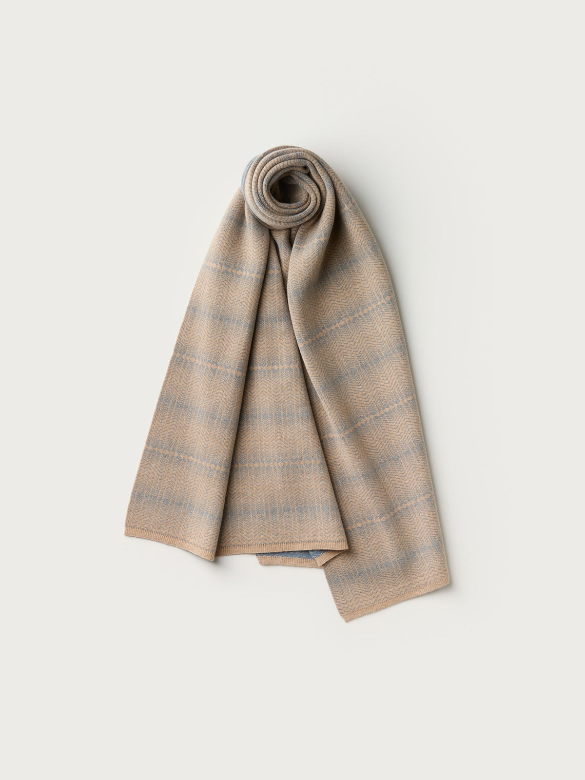 Scarf "Brackish" - Barley & Dusk