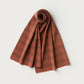 Scarf "Brackish" - Iron Oxide & Nettle