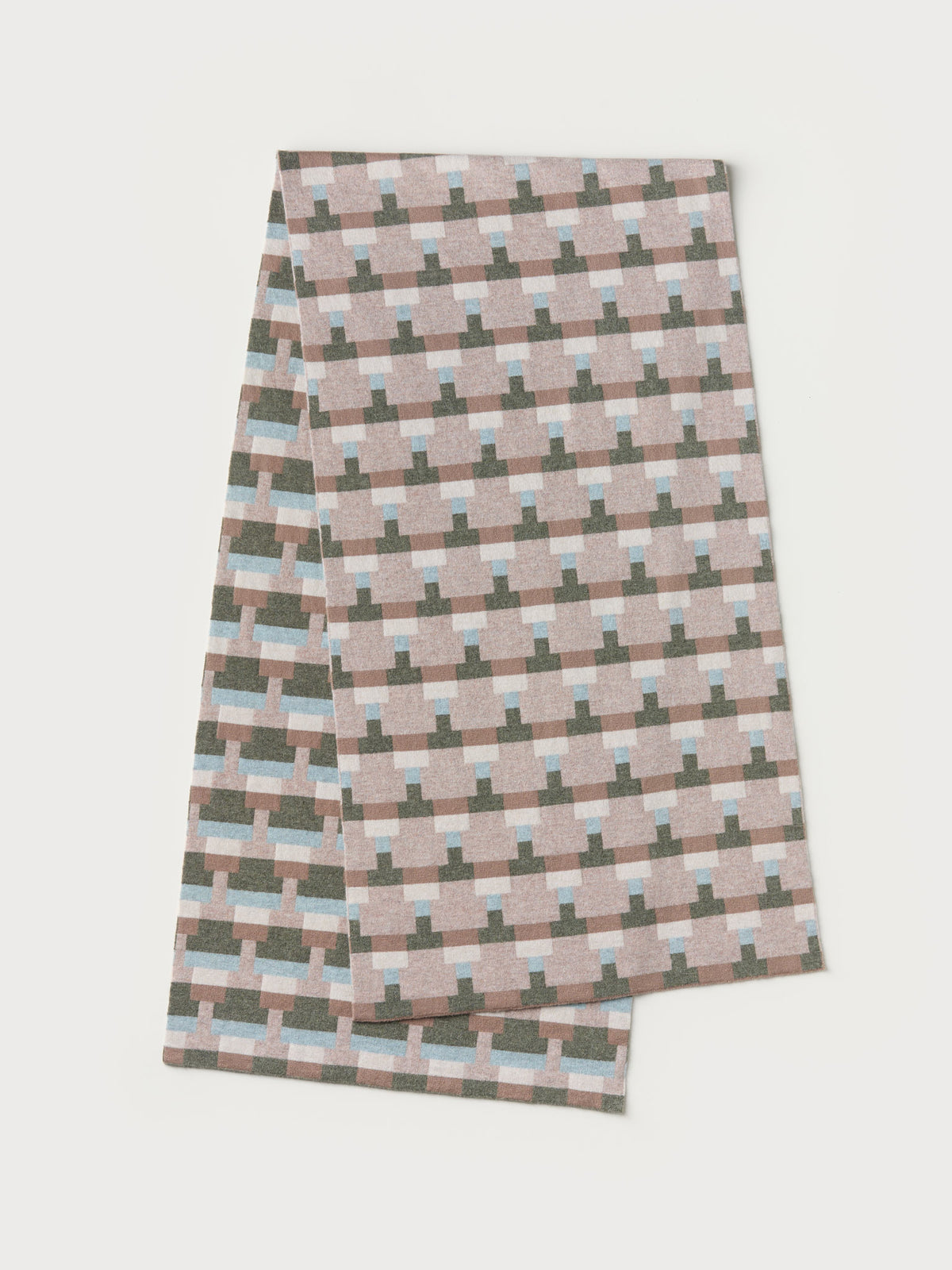 Scarf "Basket" - Dulse, Moss & Haar