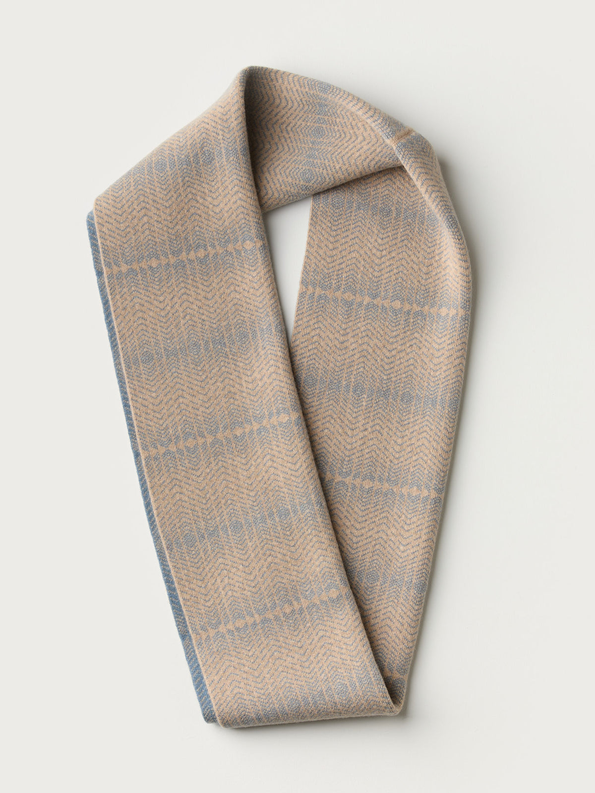 Circle Scarf "Brackish" - Barley & Dusk