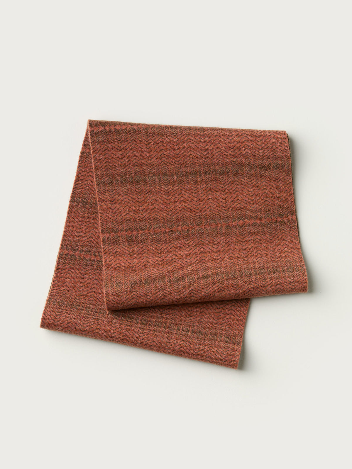 Circle Scarf "Brackish" - Iron Oxide & Nettle