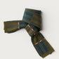 Small Scarf "Garden" - Olive & Ink