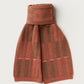 Small Scarf "Garden" - Iron Oxide & Hazelnut