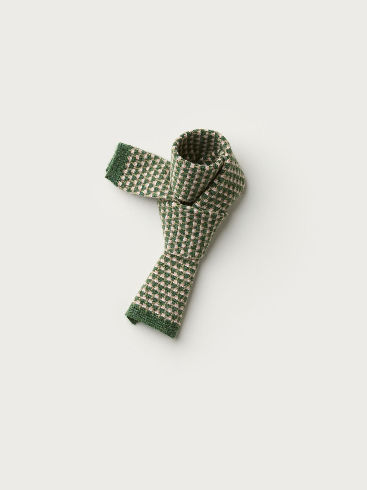 Neckerchief "Basket" - Pine, Field Green, Sweetpea