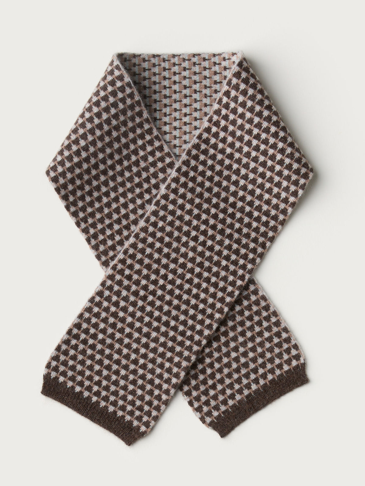 Neckerchief "Basket" - Loam, Dulse, Haar
