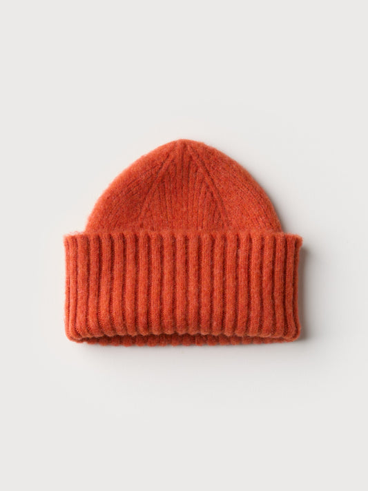 Brushed Hat "Catkin" - Tomato