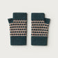 Fingerless Mitten "Basket" - Ink, Sweetpea, Iron Oxide - Pre-Order