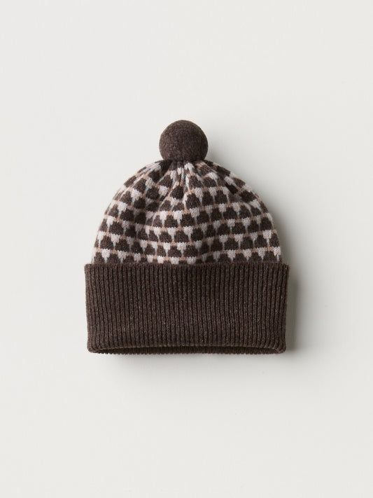 Pom Hat "Basket" - Loam, Dulse, Haar