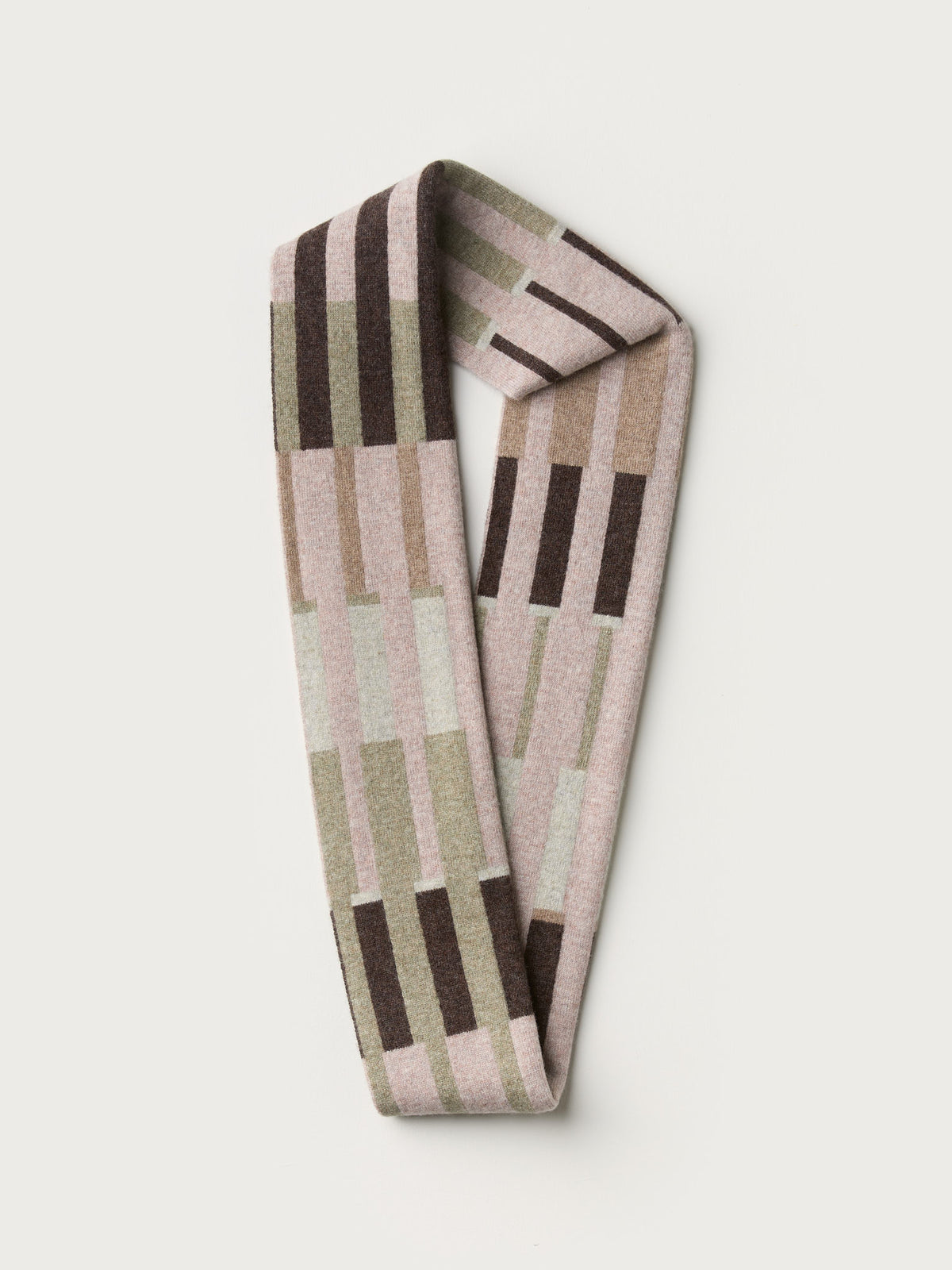 Circle Scarf "Harbour" - Dulse, Loam, Seagrass