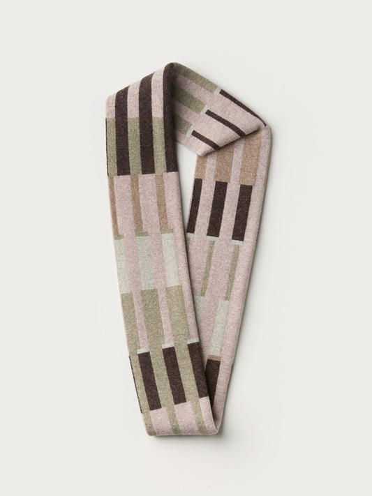 Circle Scarf "Harbour" - Dulse, Loam, Seagrass