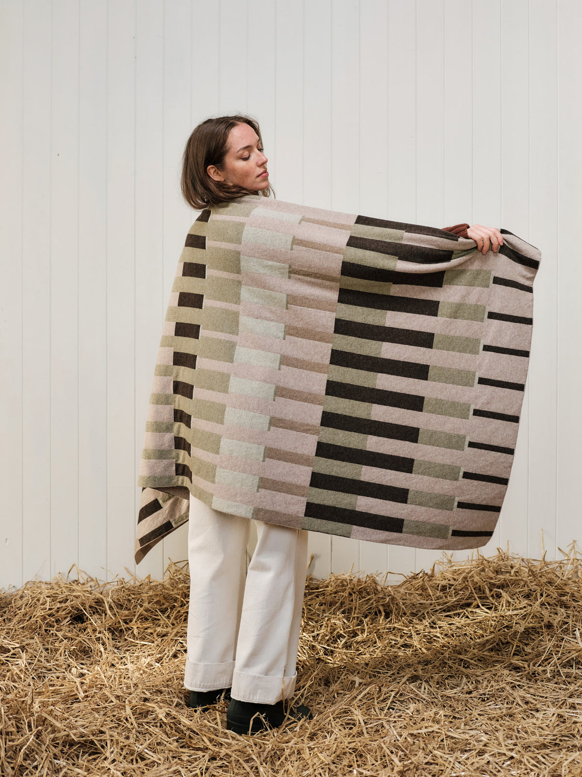 Blanket "Harbour" - Dulse, Loam, Seagrass