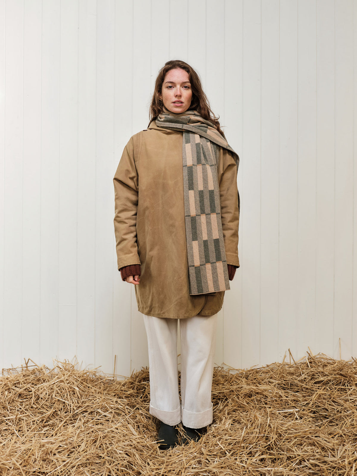 Scarf "Garden" - Barley & Moss