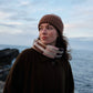 Circle Scarf "Harbour" - Oat, Bramble, Sweetpea