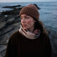 Circle Scarf "Harbour" - Oat, Bramble, Sweetpea