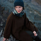 Circle Scarf "Harbour" - Willow, Ink, Dulse