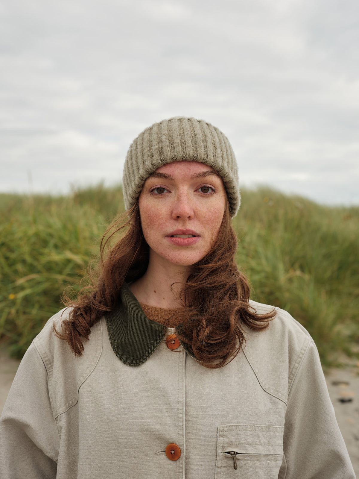 Brushed Hat "Catkin" - Seagrass