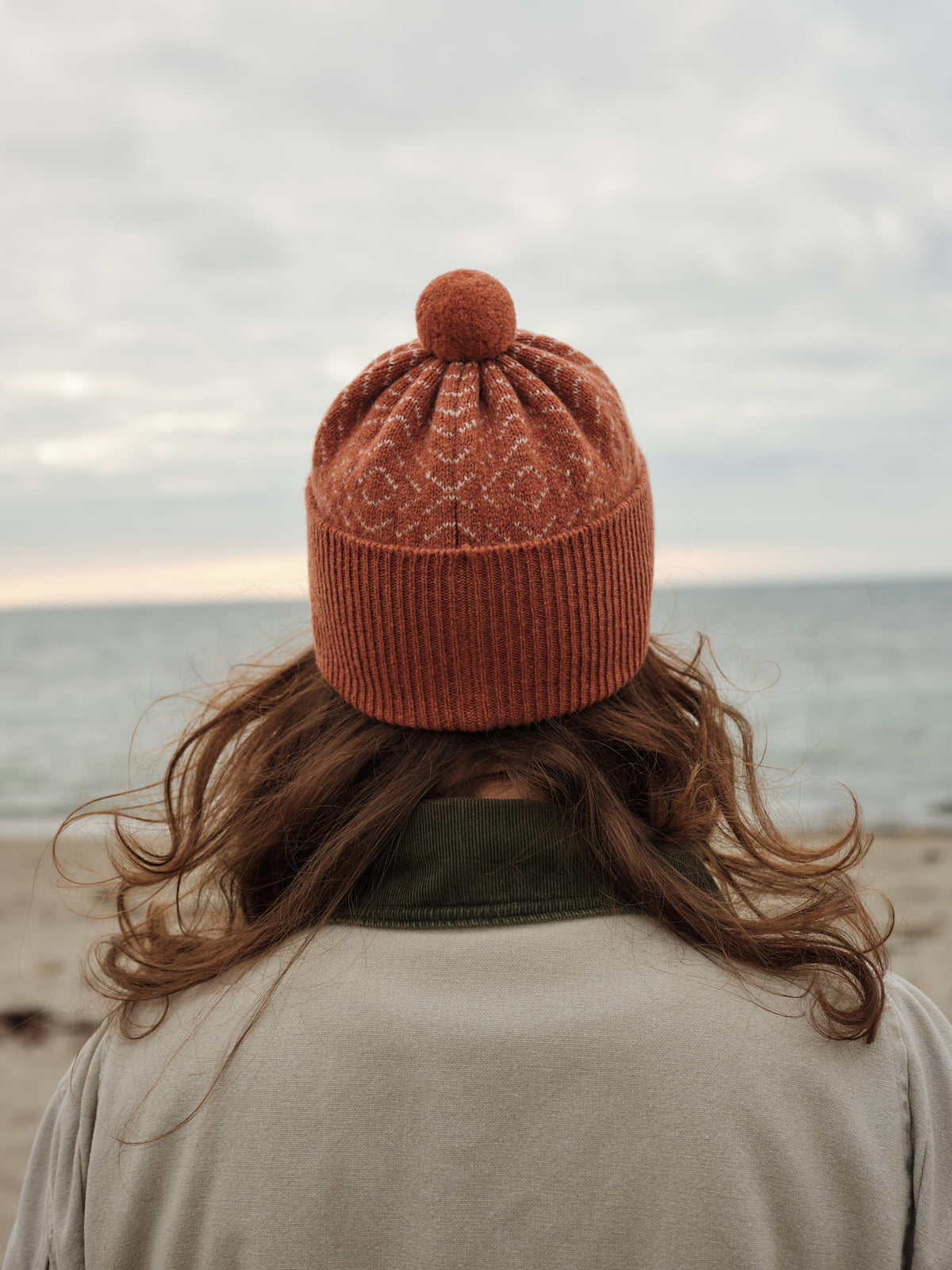 Pom Hat "Brackish" - Iron Oxide & Nettle