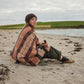 Blanket "Stockholm" - Iron Oxide, Barley, Ink