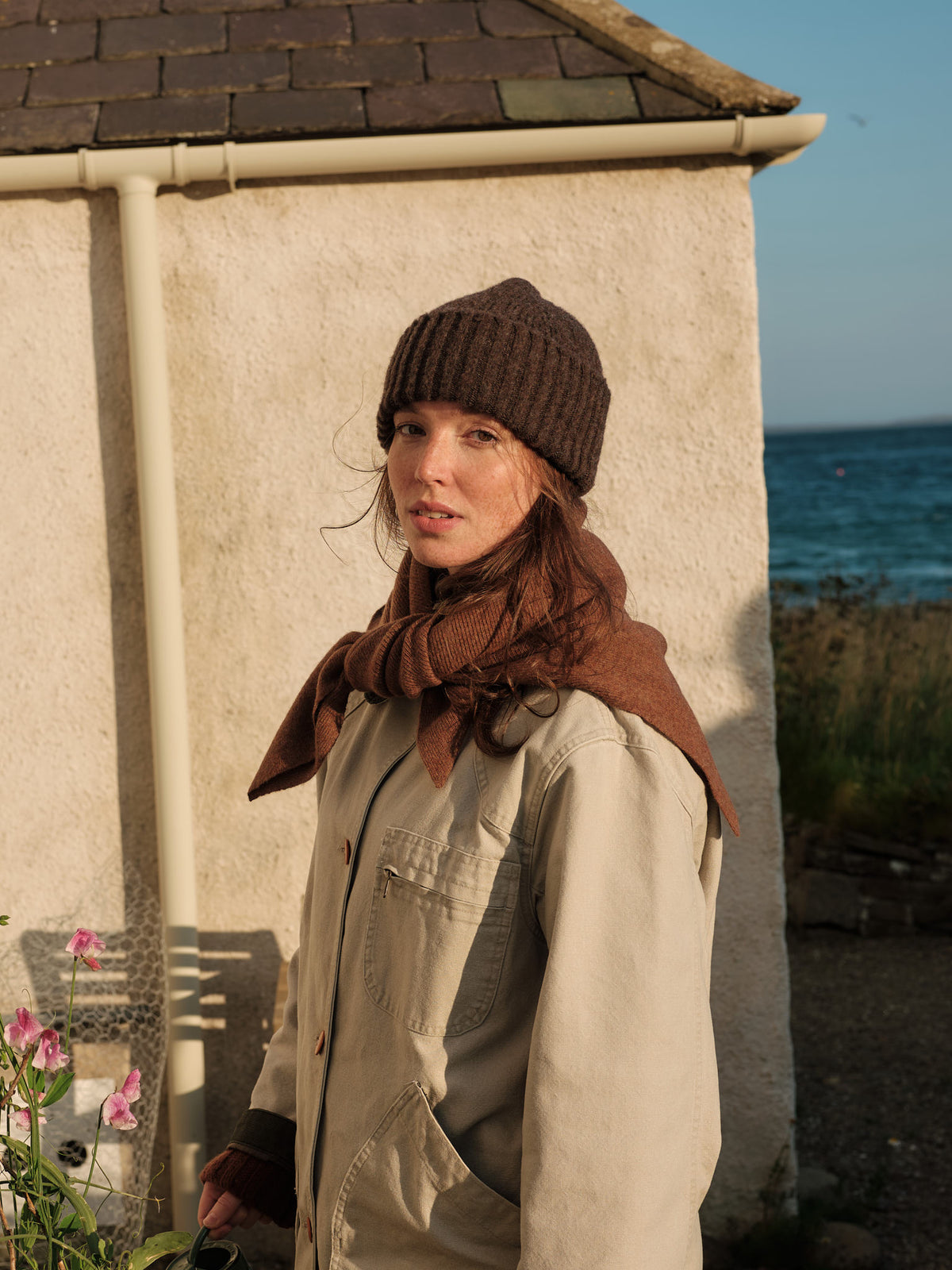 Scarf "Swift Tail" - Hazelnut