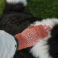 Fingerless Mitten "Brackish" - Iron Oxide & Swansdown - Pre-Order