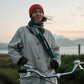 Small Scarf "Harbour" - Willow, Ink, Dulse